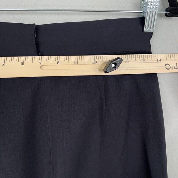 J.Crew Skirt Womens 6 Navy Italian Wool Pencil Minimal Quiet Luxury Made Italy - Picture 11 of 13